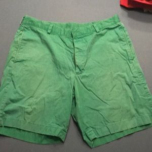 Green shorts from Brooks Brothers